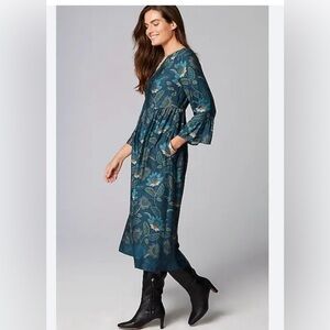 J. Jill XL Arboretum Midi Dress